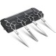 JASON Dog Grooming Scissors Kit, Professional 6 in 1 Dog Scissors Set - 6.5" Thinning, 7" Straight, 7" Up-Curved, 7" Down-Curved Shears and Comb for Dog Cat Pet (Silver)
