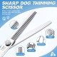JASON Dog Grooming Scissors Set Professional 6 in 1 Dog Shears Kit - 6.5" Thinning, 7" Straight, 7" Up-Curved, 7" Down-Curved Shears and Comb for Dog Cat Pet with Adjustable Screw (Black) JASON Dog Grooming Scissors Set Professional 6 in 1 Dog Shears Kit - 6.5" Thinning, 7" Straight, 7" Up-Curved, 7" Down-Curved Shears and Comb for Dog Cat Pet with Adjustable Screw (Black)