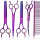 JASON Professional 7.5 Inch Dog Scissors Set 6 in 1 Grooming Scissors Set for Dogs - Straight Curved Dog Scissors 16/36 Teeth Thinning Scissors for Dogs with Ergonomic Handle for Pet Grooming JASON Professional 7.5 Inch Dog Scissors Set 6 in 1 Grooming Scissors Set for Dogs - Straight Curved Dog Scissors 16/36 Teeth Thinning Scissors for Dogs with Ergonomic Handle for Pet Grooming