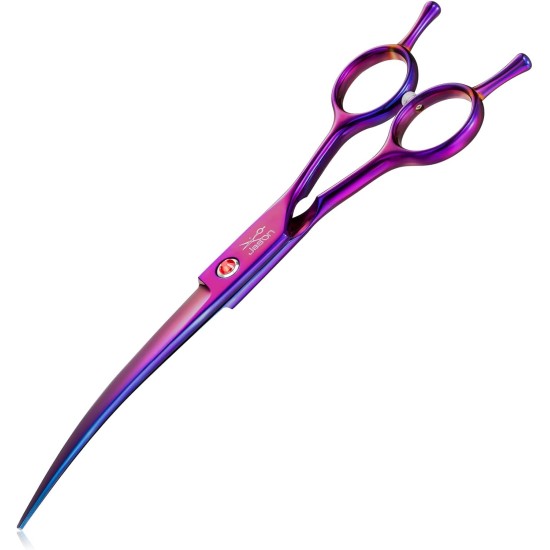 JASON Professional 7.5 Inch Dog Scissors Set 6 in 1 Grooming Scissors Set for Dogs - Straight Curved Dog Scissors 16/36 Teeth Thinning Scissors for Dogs with Ergonomic Handle for Pet Grooming JASON Professional 7.5 Inch Dog Scissors Set 6 in 1 Grooming Scissors Set for Dogs - Straight Curved Dog Scissors 16/36 Teeth Thinning Scissors for Dogs with Ergonomic Handle for Pet Grooming