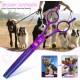 JASON Professional 7.5 Inch Dog Scissors Set 6 in 1 Grooming Scissors Set for Dogs - Straight Curved Dog Scissors 16/36 Teeth Thinning Scissors for Dogs with Ergonomic Handle for Pet Grooming JASON Professional 7.5 Inch Dog Scissors Set 6 in 1 Grooming Scissors Set for Dogs - Straight Curved Dog Scissors 16/36 Teeth Thinning Scissors for Dogs with Ergonomic Handle for Pet Grooming