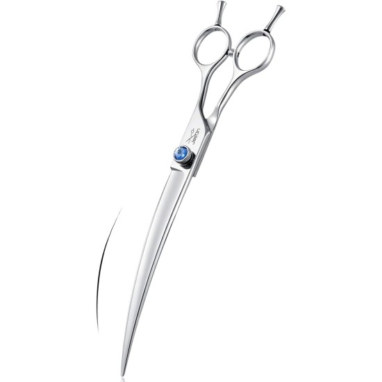 JASON Professional 7.5 Inch Thinning Scissors for Dogs Cats Pets Dog Scissors Grooming Scissors with Adjustable Screw 56 Teeth JASON Professional 7.5 Inch Thinning Scissors for Dogs Cats Pets Dog Scissors Grooming Scissors with Adjustable Screw 56 Teeth