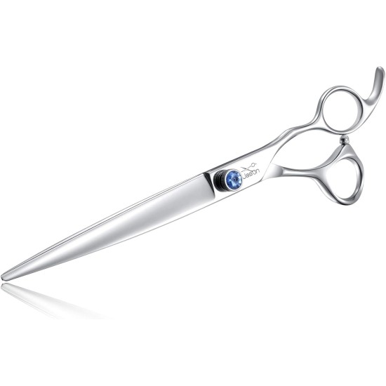JASON Professional 7.5 Inch Thinning Scissors for Dogs Cats Pets Dog Scissors Grooming Scissors with Adjustable Screw 56 Teeth JASON Professional 7.5 Inch Thinning Scissors for Dogs Cats Pets Dog Scissors Grooming Scissors with Adjustable Screw 56 Teeth
