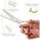JASON Professional Dog Scissors Grooming Scissors Straight Dog Grooming Scissors Paw Scissors Grooming for Dogs Cats 7.5 Inches