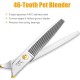 JASON Professional Dog Scissors Grooming Scissors Straight Dog Grooming Scissors Paw Scissors Grooming for Dogs Cats 7.5 Inches