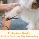 JASON Professional Dog Scissors Grooming Scissors Straight Dog Grooming Scissors Paw Scissors Grooming for Dogs Cats 7.5 Inches