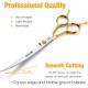 JASON Professional Dog Scissors Grooming Scissors Straight Dog Grooming Scissors Paw Scissors Grooming for Dogs Cats 7.5 Inches
