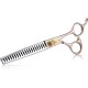 JASON Professional Dog Scissors Set 6 in 1 Fur Scissors for Dogs Set - 7 Inch Straight/Curved/Chunker Thinning Scissors with Ergonomic Handle, Rose Gold JASON Professional Dog Scissors Set 6 in 1 Fur Scissors for Dogs Set - 7 Inch Straight/Curved/Chunker Thinning Scissors with Ergonomic Handle, Rose Gold