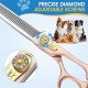 JASON Professional Dog Scissors Set 6 in 1 Fur Scissors for Dogs Set - 7 Inch Straight/Curved/Chunker Thinning Scissors with Ergonomic Handle, Rose Gold JASON Professional Dog Scissors Set 6 in 1 Fur Scissors for Dogs Set - 7 Inch Straight/Curved/Chunker Thinning Scissors with Ergonomic Handle, Rose Gold