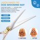 JASON Professional Dog Scissors Set 6 in 1 Fur Scissors for Dogs Set - 7 Inch Straight/Curved/Chunker Thinning Scissors with Ergonomic Handle, Rose Gold JASON Professional Dog Scissors Set 6 in 1 Fur Scissors for Dogs Set - 7 Inch Straight/Curved/Chunker Thinning Scissors with Ergonomic Handle, Rose Gold