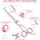Jostift Dog Scissors, Curved Scissors, Dog Fur Scissors for Dogs and Cats, Professional Round Grooming Dog Scissors, Stainless Steel Grooming Scissors, Dog Grooming Scissors for Cats and Other Pets Jostift Dog Scissors, Curved Scissors, Dog Fur Scissors for Dogs and Cats, Professional Round Grooming Dog Scissors, Stainless Steel Grooming Scissors, Dog Grooming Scissors for Cats and Other Pets