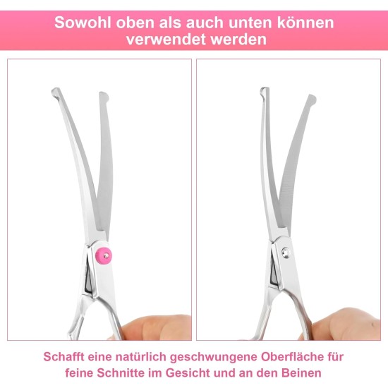 Jostift Dog Scissors, Fur Scissors for Dogs and Cats, Curved Scissors, Dog Scissors Set, Professional Round Grooming Scissors, Cat Grooming Scissors, Dog Grooming Scissors for Cats and Other Pets Jostift Dog Scissors, Fur Scissors for Dogs and Cats, Curved Scissors, Dog Scissors Set, Professional Round Grooming Scissors, Cat Grooming Scissors, Dog Grooming Scissors for Cats and Other Pets
