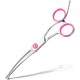 Jostift Dog Scissors, Fur Scissors for Dogs and Cats, Curved Scissors, Dog Scissors Set, Professional Round Grooming Scissors, Cat Grooming Scissors, Dog Grooming Scissors for Cats and Other Pets