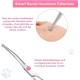 Jostift Dog Scissors, Fur Scissors for Dogs and Cats, Curved Scissors, Dog Scissors Set, Professional Round Grooming Scissors, Cat Grooming Scissors, Dog Grooming Scissors for Cats and Other Pets