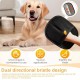 KLEHOPE Pack of 2 Cat Hair Remover Glove, Bi-Directional Glove Pet Hair Removal, Black Cat Grooming Glove with Dematting Comb, for Furniture, Carpets and Cats and Dogs KLEHOPE Pack of 2 Cat Hair Remover Glove, Bi-Directional Glove Pet Hair Removal, Black Cat Grooming Glove with Dematting Comb, for Furniture, Carpets and Cats and Dogs