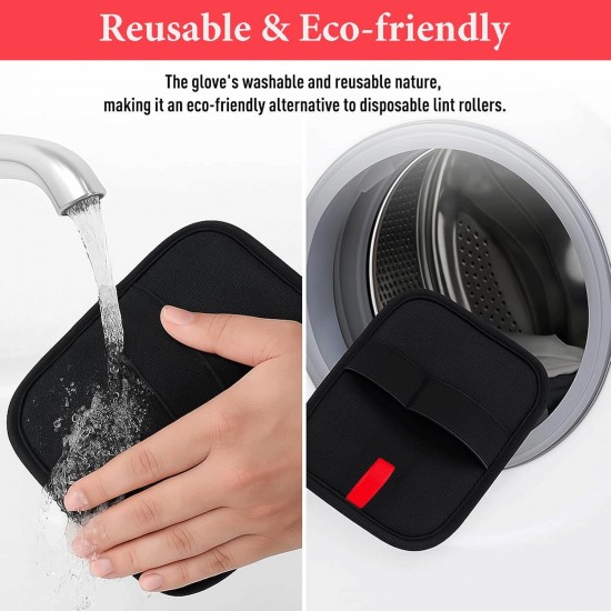 KQLHLHDYZ 2 Pack Pet Grooming Gloves, Anti-Static Gloves for Pet Hair, Cat Brush, Dog Brush, Hair Removal Glove for Cleaning Pet Hair KQLHLHDYZ 2 Pack Pet Grooming Gloves, Anti-Static Gloves for Pet Hair, Cat Brush, Dog Brush, Hair Removal Glove for Cleaning Pet Hair
