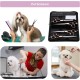KUIDAMOS Pet Grooming Scissors Set, 4-Piece Professional Pet Trimmer Kit, Stainless Steel Dog Cat Hair Care Thinning, for Dogs Cats or Pets with Long Hair KUIDAMOS Pet Grooming Scissors Set, 4-Piece Professional Pet Trimmer Kit, Stainless Steel Dog Cat Hair Care Thinning, for Dogs Cats or Pets with Long Hair