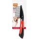 Karlie Grooming Comb for Dogs Strong Rubber Red / Black 21 x 5.5 cm