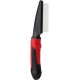 Karlie Grooming Comb with Rotating Teeth - Dog Combs - Short/Long - Rubber - Red/Black - 21 x 5 cm Karlie Grooming Comb with Rotating Teeth - Dog Combs - Short/Long - Rubber - Red/Black - 21 x 5 cm