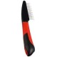Karlie Grooming Comb with Rotating Teeth - Dog Combs - Short/Long - Rubber - Red/Black - 21 x 5 cm Karlie Grooming Comb with Rotating Teeth - Dog Combs - Short/Long - Rubber - Red/Black - 21 x 5 cm