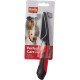 Karlie Grooming Comb with Rotating Teeth, Dog Combs, Medium, Rubber, Red/Black, 21 x 5.5 cm
