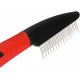 Karlie Grooming Comb with Rotating Teeth, Dog Combs, Medium, Rubber, Red/Black, 21 x 5.5 cm Karlie Grooming Comb with Rotating Teeth, Dog Combs, Medium, Rubber, Red/Black, 21 x 5.5 cm