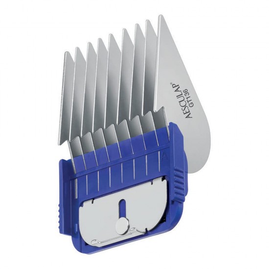 Kerbl GT136 Aesculap attachment combs for GT317, GT326, GT330 and GT333 SnapOn shaving heads, 22 mm cutting length