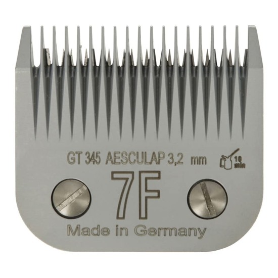 Kerbl GT345 SnapOn Aesculap 7F Shaving Heads, 3.2 mm Cutting Length, Pack of 50 Kerbl GT345 SnapOn Aesculap 7F Shaving Heads, 3.2 mm Cutting Length, Pack of 50
