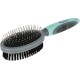 Kerbl Pet Pet Double Brush with Protective Caps and Bristles Oval 24 cm Kerbl Pet Pet Double Brush with Protective Caps and Bristles Oval 24 cm