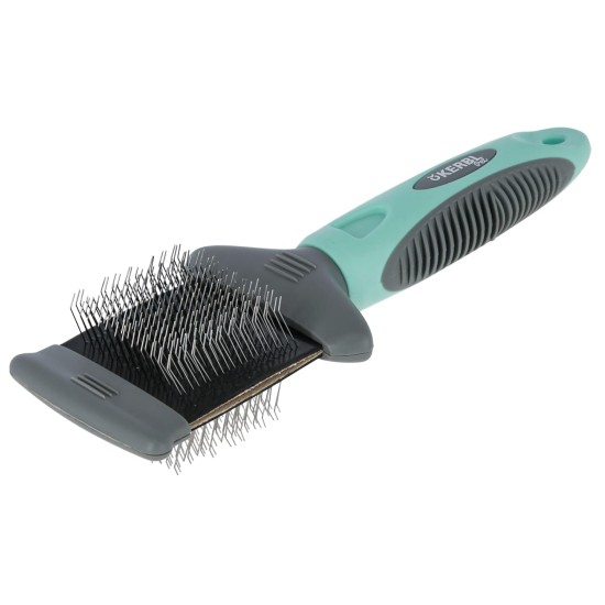 Kerbl Pet Soft Slicker Brush Double with Flexible Head 19 x 7 cm Kerbl Pet Soft Slicker Brush Double with Flexible Head 19 x 7 cm