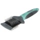 Kerbl Pet Soft Slicker Brush Double with Flexible Head 19 x 7 cm Kerbl Pet Soft Slicker Brush Double with Flexible Head 19 x 7 cm
