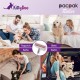 KittyDoo PAC PAK Pet Hair Remover - Original - Paku Paku Lint Roller for Dog Hair, Pet Hair, Pet Hair, Cat Hair - Lint Roller for Sofa, Carpet, Bed - Reusable Lint Brush KittyDoo PAC PAK Pet Hair Remover - Original - Paku Paku Lint Roller for Dog Hair, Pet Hair, Pet Hair, Cat Hair - Lint Roller for Sofa, Carpet, Bed - Reusable Lint Brush