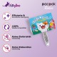 KittyDoo PAC PAK Pet Hair Remover - Original - Paku Paku Lint Roller for Dog Hair, Pet Hair, Pet Hair, Cat Hair - Lint Roller for Sofa, Carpet, Bed - Reusable Lint Brush KittyDoo PAC PAK Pet Hair Remover - Original - Paku Paku Lint Roller for Dog Hair, Pet Hair, Pet Hair, Cat Hair - Lint Roller for Sofa, Carpet, Bed - Reusable Lint Brush