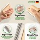 Kobbi Thinning Comb - The Ideal Dog Brush for Changing Fur for Long Hair and Undercoat - Grooming for Small, Large and Medium Dogs