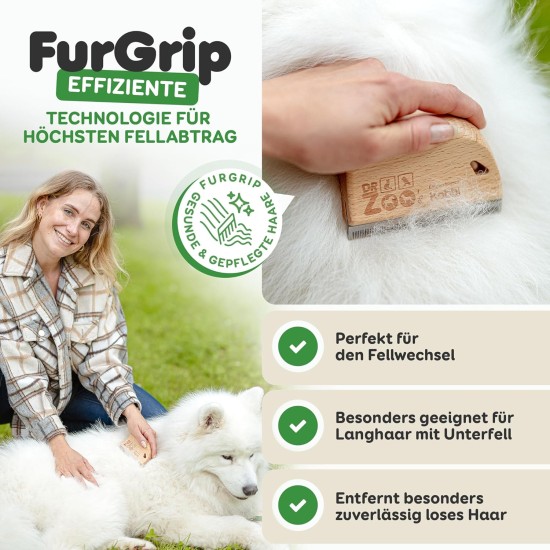 Kobbi Thinning Comb - The Ideal Dog Brush for Changing Fur for Long Hair and Undercoat - Grooming for Small, Large and Medium Dogs Kobbi Thinning Comb - The Ideal Dog Brush for Changing Fur for Long Hair and Undercoat - Grooming for Small, Large and Medium Dogs