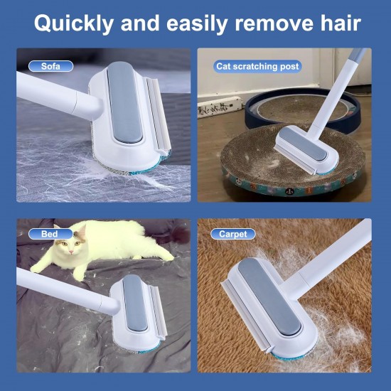 LTFIOON Pet Hair Remover, 3-in-1 Pet Hair Remover with Fur Magnetic Gloves, Reusable Cat Hair Remover, Lint Brush for Cats, Antistatic Hair Removal for Sofa, Carpet, Scratching Post LTFIOON Pet Hair Remover, 3-in-1 Pet Hair Remover with Fur Magnetic Gloves, Reusable Cat Hair Remover, Lint Brush for Cats, Antistatic Hair Removal for Sofa, Carpet, Scratching Post