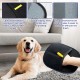 LYNBLY Pack of 2 Double-Sided Grooming Gloves for Pets, Fur Magnet Gloves, Pet Hair Remover Glove, Fur Magnet Static Removal Gloves for Pet Hair, for Washing, Hair Removal, Grooming LYNBLY Pack of 2 Double-Sided Grooming Gloves for Pets, Fur Magnet Gloves, Pet Hair Remover Glove, Fur Magnet Static Removal Gloves for Pet Hair, for Washing, Hair Removal, Grooming