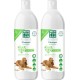MENFORSAN Aloe Vera Dog Shampoo 1 Litre Pack of 2 Green MENFORSAN Aloe Vera Dog Shampoo 1 Litre Pack of 2 Green