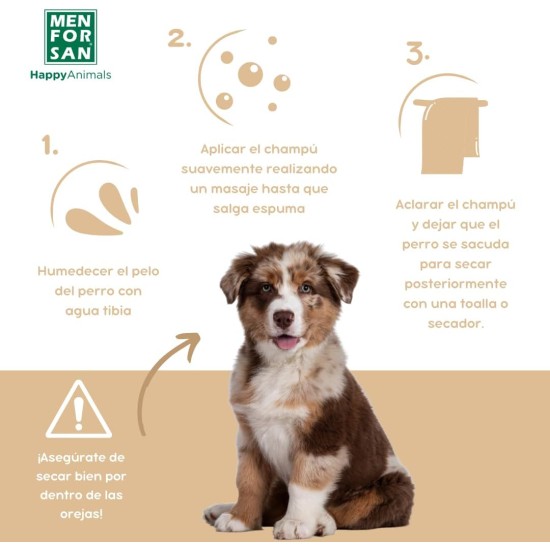 MENFORSAN Brown Hair Shampoo for Dogs Colour Intensification Shine Enhancer Removes Orange Tones Deep Moisturiser 5 L MENFORSAN Brown Hair Shampoo for Dogs Colour Intensification Shine Enhancer Removes Orange Tones Deep Moisturiser 5 L