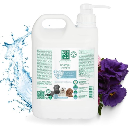 MENFORSAN Colour Intensifying Shampoo for Dogs 5 Litres Intensifies and Protects Colour Gives Shine Vegan Product MENFORSAN Colour Intensifying Shampoo for Dogs 5 Litres Intensifies and Protects Colour Gives Shine Vegan Product