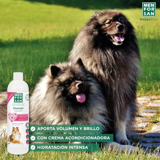 MENFORSAN Dog Shampoo Conditioner 1 Litre - Pack of 2 MENFORSAN Dog Shampoo Conditioner 1 Litre - Pack of 2