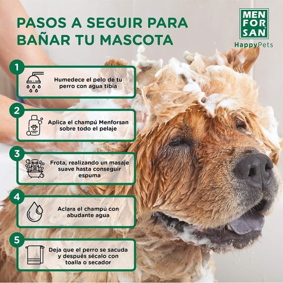 MENFORSAN Dog Shampoo Conditioner 1 Litre - Pack of 2 MENFORSAN Dog Shampoo Conditioner 1 Litre - Pack of 2
