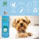 MENFORSAN Odour Eliminating Dog Shampoo, Eliminates Bad Odours from Fur Talcum Blue 1L MENFORSAN Odour Eliminating Dog Shampoo, Eliminates Bad Odours from Fur Talcum Blue 1L