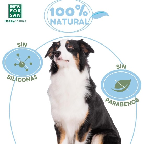 MENFORSAN Odour Eliminating Dog Shampoo, Eliminates Bad Odours from Fur Talcum Blue 1L MENFORSAN Odour Eliminating Dog Shampoo, Eliminates Bad Odours from Fur Talcum Blue 1L