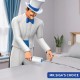 MR.SIGA Extra Sticky Lint Roller, Lint Roller, Lint Remover, Pet Hair Lint Roller with Easy Tear Sheets, 450 Sheets Total, Pack of 5, Blue MR.SIGA Extra Sticky Lint Roller, Lint Roller, Lint Remover, Pet Hair Lint Roller with Easy Tear Sheets, 450 Sheets Total, Pack of 5, Blue