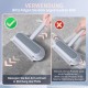 Maisly Pet Hair Remover 4 in 1 Lint Brush Set with Extension Rod, Dog and Cat Hair Remover, Reusable Lint Brush Instead of Lint Roller for Sofas, Carpets, Scratching Posts and Clothes Maisly Pet Hair Remover 4 in 1 Lint Brush Set with Extension Rod, Dog and Cat Hair Remover, Reusable Lint Brush Instead of Lint Roller for Sofas, Carpets, Scratching Posts and Clothes