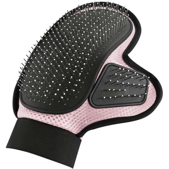 Makife Pet Grooming Glove, Deshedding Gloves for Dogs, Cats, Grooming Glove for Dogs, Cats and Horses, Green Makife Pet Grooming Glove, Deshedding Gloves for Dogs, Cats, Grooming Glove for Dogs, Cats and Horses, Green