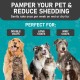 Maxpower Planet Pet Grooming Brush - Double Sided Shedding and Dematting Undercoat Rake Comb for Dogs and Cats, Extra Wide, Yellow Maxpower Planet Pet Grooming Brush - Double Sided Shedding and Dematting Undercoat Rake Comb for Dogs and Cats, Extra Wide, Yellow