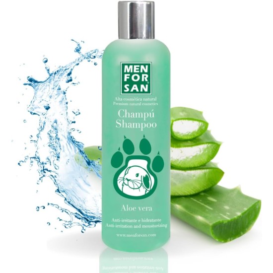 Menforsan 8414580004860 Aloe Vera Shampoo 300 ml Menforsan 8414580004860 Aloe Vera Shampoo 300 ml