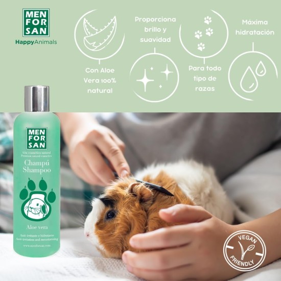 Menforsan 8414580004860 Aloe Vera Shampoo 300 ml Menforsan 8414580004860 Aloe Vera Shampoo 300 ml